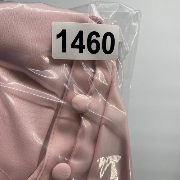 Joie Blouse Women’s Large Pink Blush Secretary Bow Feminine Silky Romantic - Picture 10 of 10